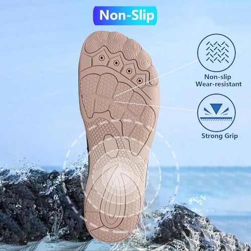 Image of Hike Barefoot Shoes Women Men Pro Water Footwear Wide Toe Box Non-Slip Unisex Athletic Outdoor Running Shoes