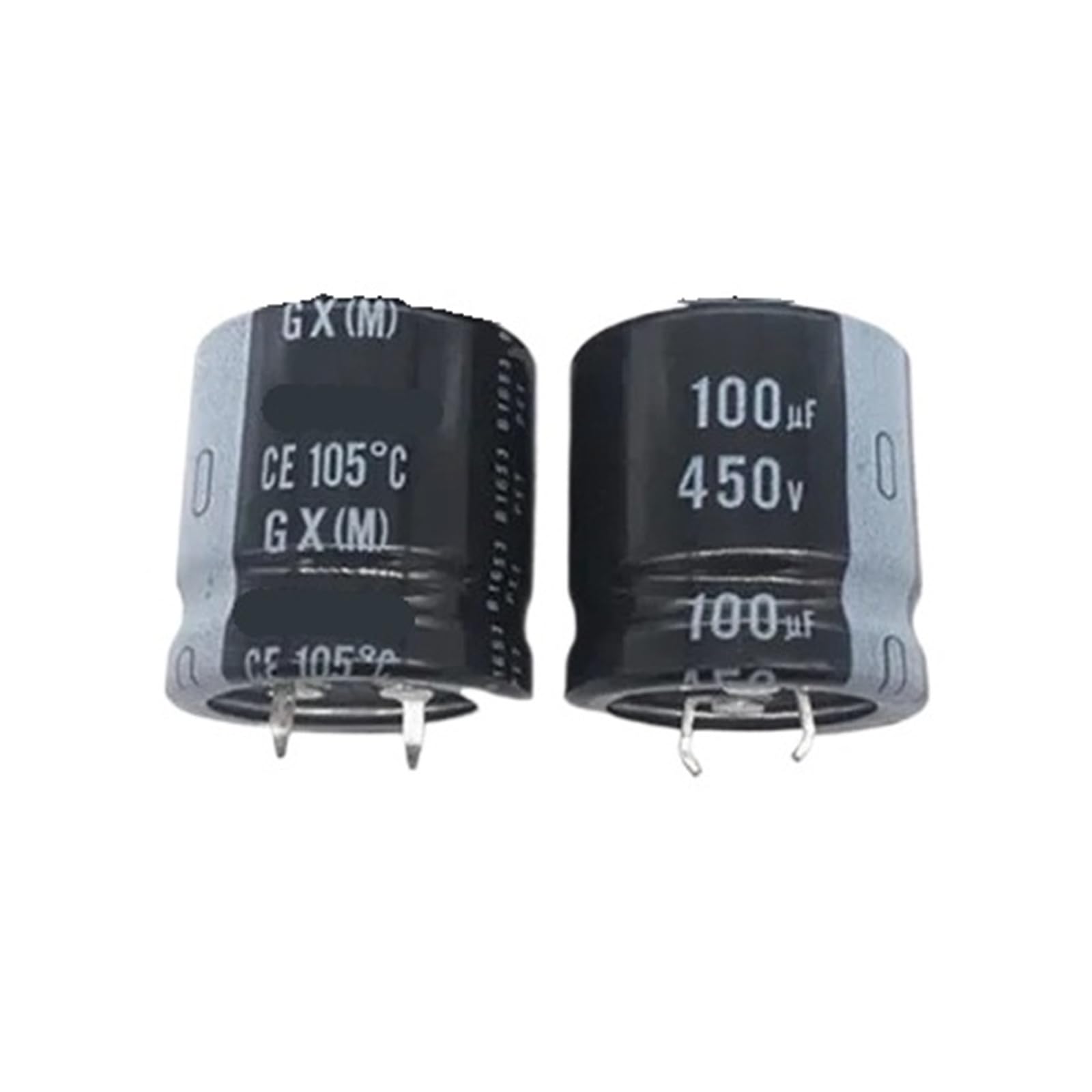 Condensateurs d'alimentation 450V 100uF GU/GX contre les surtensions sur circuit 25x25mm