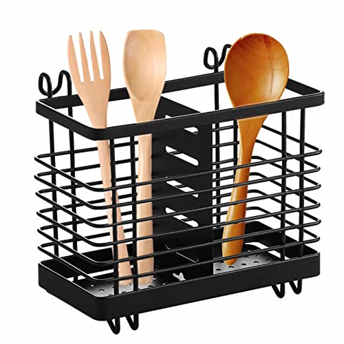 PIGMANA Dishwasher Chopstick Basket,Sink Utensil Drying Basket Dishwasher Cutlery Rack - Cutlery Drainer Basket for Kitchen Sink, Dishwasher Rack for Straws, Spoon, Spatula