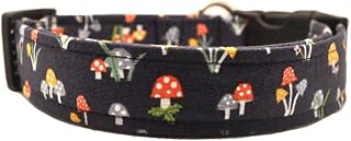 Magic Mushrooms Dog Collar (Large)