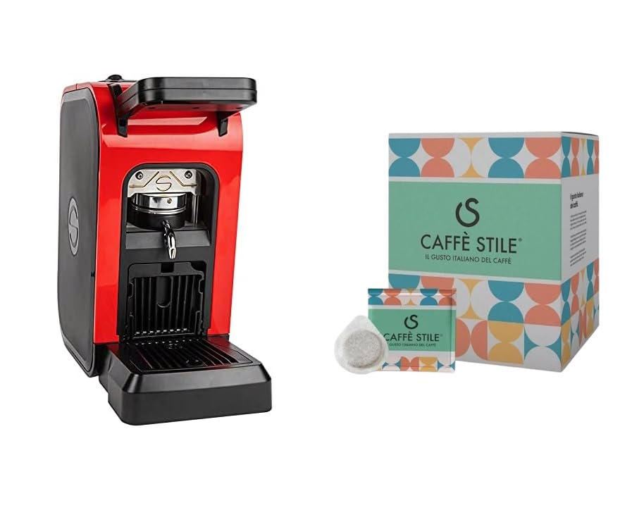 Caffè Stile Macchina Caffè Spinel Ciao Rossa + Confezione 50 cialde omaggio macchina caffè a cialde ESE 44mm