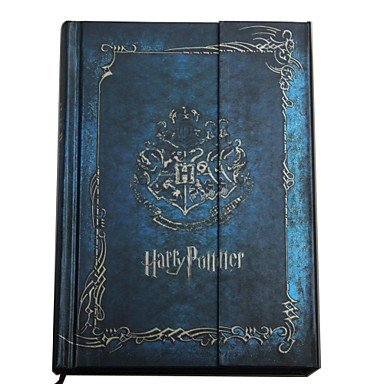 Coque Harry Potter étui bleu aimant avant protection agenda notebook universel