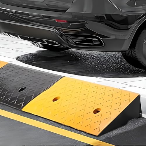 Rampa de Goma Antideslizante para Vehículos y Sillas de Ruedas miniatura 2