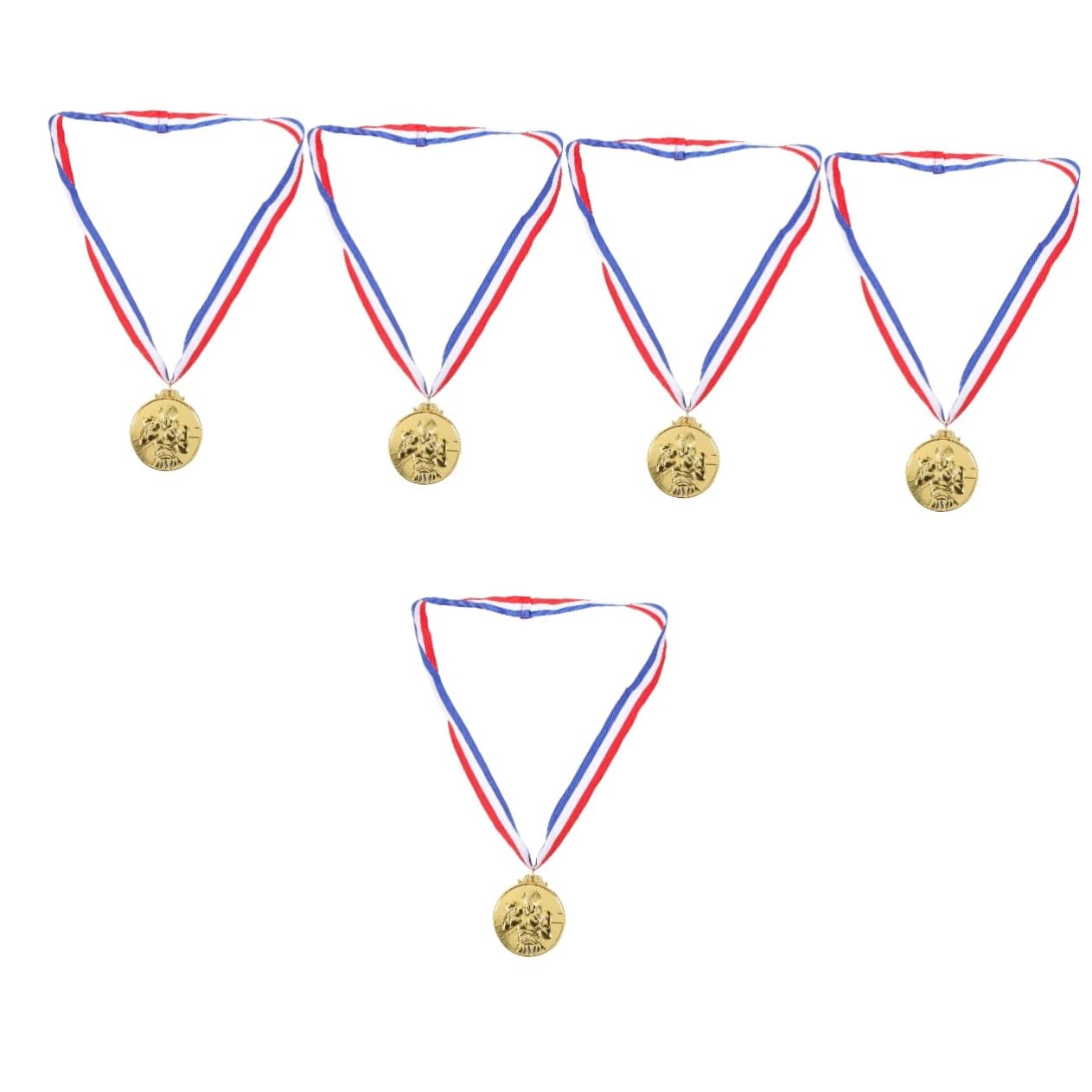Supvox Boxkampfmedaille Laufende Medaillen Turnier Medaillen Als Belohnung Medaillen Im Rennwettbewerb Rennmedaillen Rennen Medaillen Goldmedaille Golden Zinklegierung