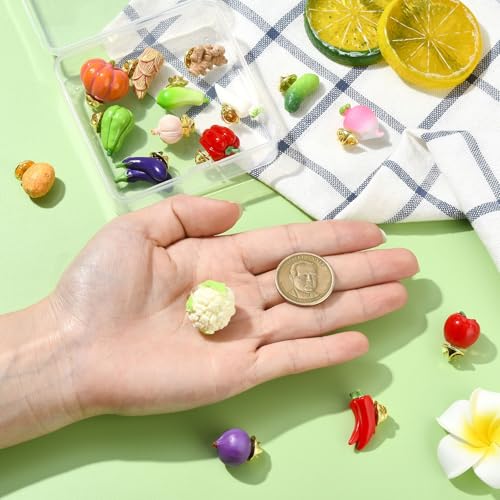 Image of Ipotkitt Bee Rectangle Biology Theme Fruit Vegetable Snake Ice Cream Brooches Insect Dessert Strawberry Lapel Pins for DIY Jewelry Craft Clothes Decor
