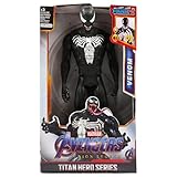 Tamaño aproximado: 30 cm. CBSTD 12\'\'/30cm Marvel Avengers Hulk Capitán América Spiderman Wolverine Venom Iron Man Thor Groot figuras de acción juguete para regalos de niños (veneno con caja)