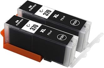 J-ECO製 BCI-370XLBK ブラック お得な2本セット 大容量 ISO14001、ISO9001、CE、SGS認証工場 キヤノン用 互換インクカートリッジ 残量表示 (BCI-370 BCI-371 BCI-370XL BCI-371XL BCI-370XLBK BCI-371XLBK)