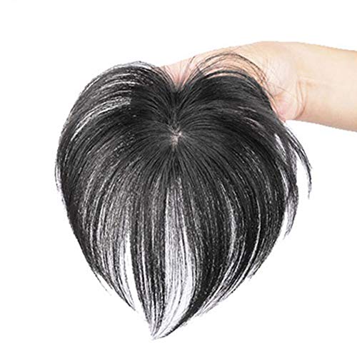 RemeeHi Straight Short Human Hair Top Wiglet Hairpieces for Thinning