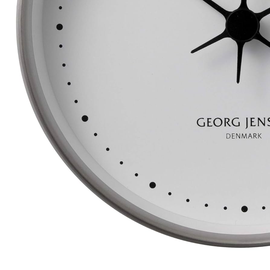 Amazon.co.jp: Georg Jensen 時計 ホワイトダイヤル 直径約22cm