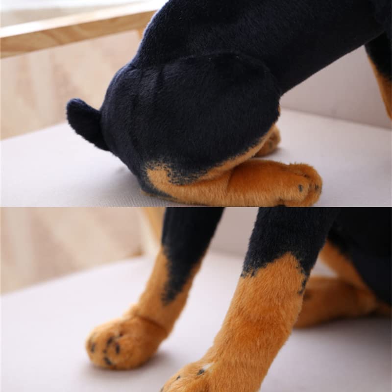 Amazon.co.jp: かわいいドーベルマン犬ぬいぐるみ犬の恋人ぬいぐるみ