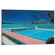 Artist Hiroshi Nagai Tropical Modern City Landscape Surreal Art Posters for Room Aesthetic 21 Canvas Painting Posters And Prints Wall Art Pictures for Living Room Bedroom Decor 12x18inch30x45cm Fra
