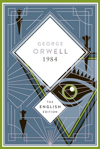 Orwell - 1984 / Nineteen Eighty-Four. English Edition: A special edition hardcover embossed with silver foil: 3