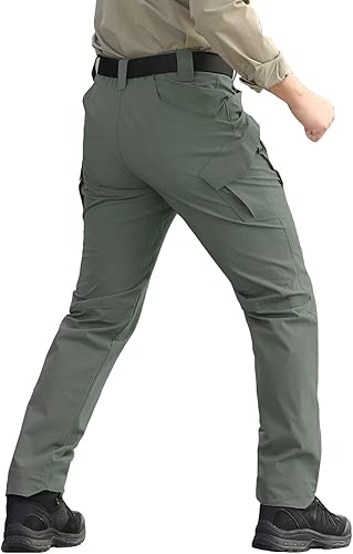 Miniatura 3 de ReFire Gear Pantalones tácticos de secado rápido para hombre, pantalones cargo ligeros de verano para senderismo al aire libre