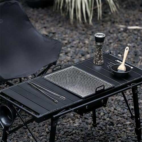 BLACKDOG Mesa de Camping Plegable, Mesa IGT Portátil con Altura Ajustable miniatura 3
