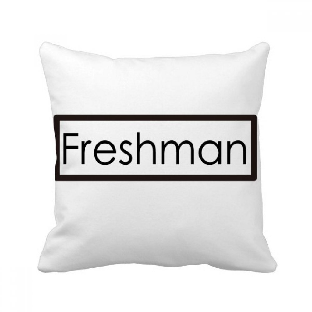 Coussin étudiant de décoration salon multicolore 40x40 cm avec insert et housse