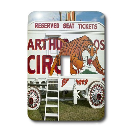 Interrupteur à bascule simple Wisconsin Circus Wagons Great Circus Parade Us50 Mde0052m