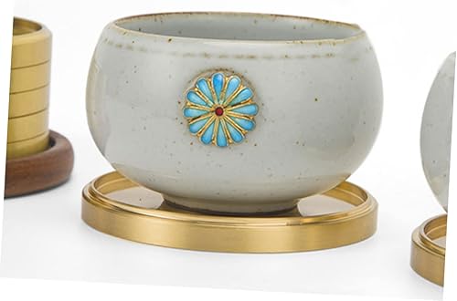 Miniatura 6 de RORPOIR 5 uds Coaster Coaster Tea Coaster Taza Posavasos Taza Aislamiento Pad Taza Café Taza Titular Tetera Salvamanteles Café Posavasos Vino