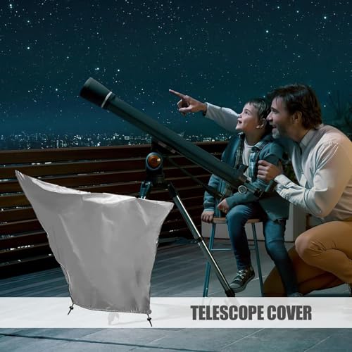 Cubierta de telescopio impermeable 420D Oxford con campana de protección solar 2
