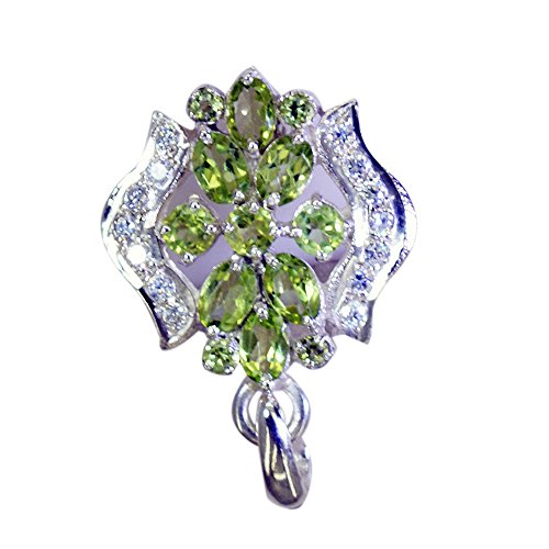 Pendentif Péridot Argent Véritable : Ne Perdez Plus Vos Charms de Naissance