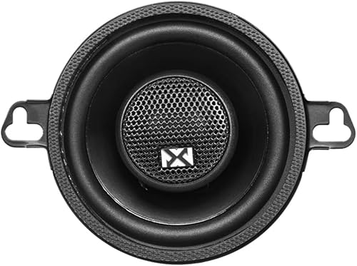 Miniatura 4 de NVX NSP35 - Altavoces para automóvil de 3.5 pulgadas, 200 W máximo, 70 W RMS, coaxial de 2 vías con tweeters de cúpula de seda y X-overs integrados