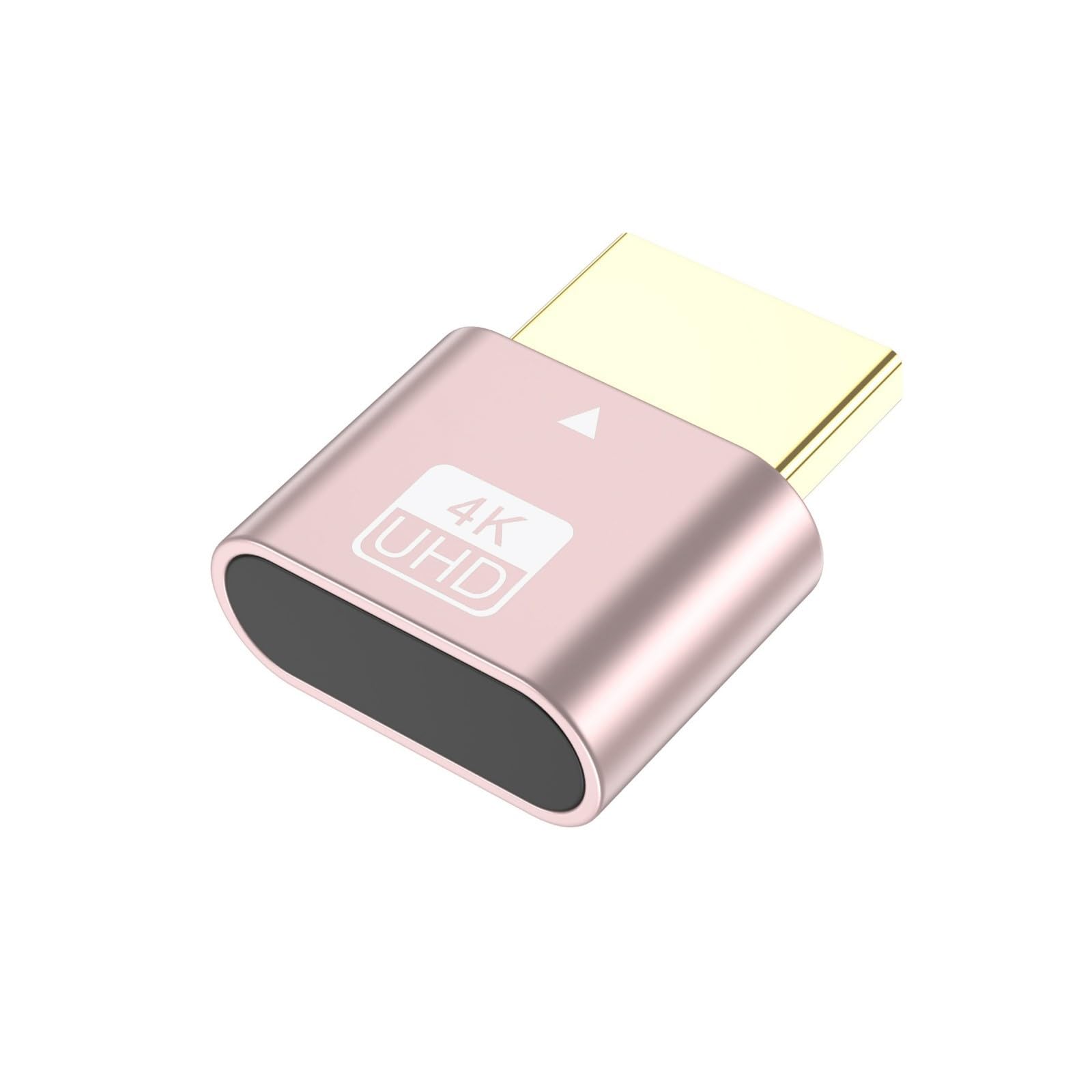 Elnwnnkc HDTV Virtual Display EDID Emulators Adapters for Headlessly 4K 60Hz Multiple Monitor Expansion on Systems HDTV Graphics Dummys Plugs