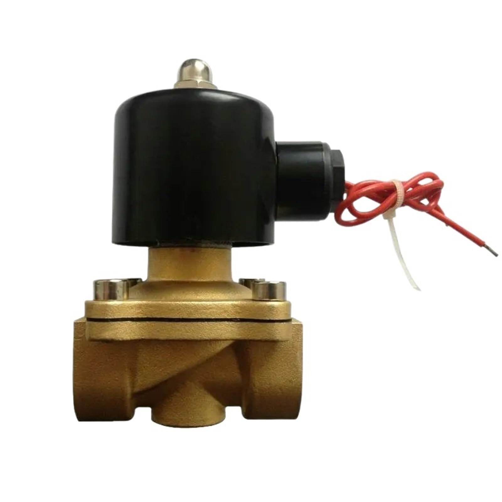 Jpvlcndj 380V 2W160-15 1/2" Nc Pnumetic Water Valve Closed Oil Air Solenoid Valve Dc12v/Dc24v/Ac110v/Ac220v/Ac380v(380V)