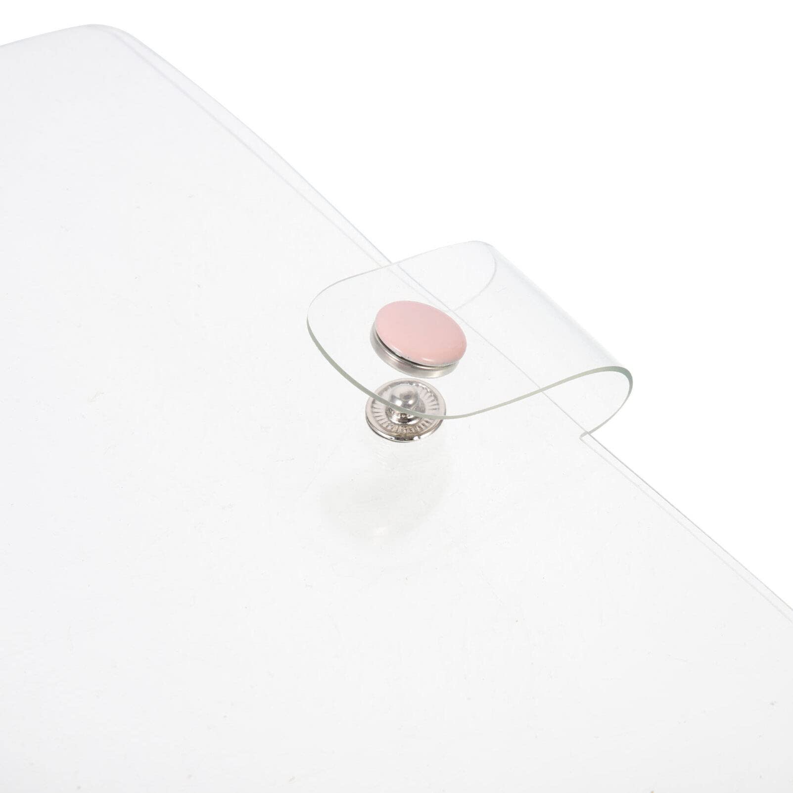 Amazon | COHEALI 2 個 クリア 6リング バインダー カバー Pvc ノート