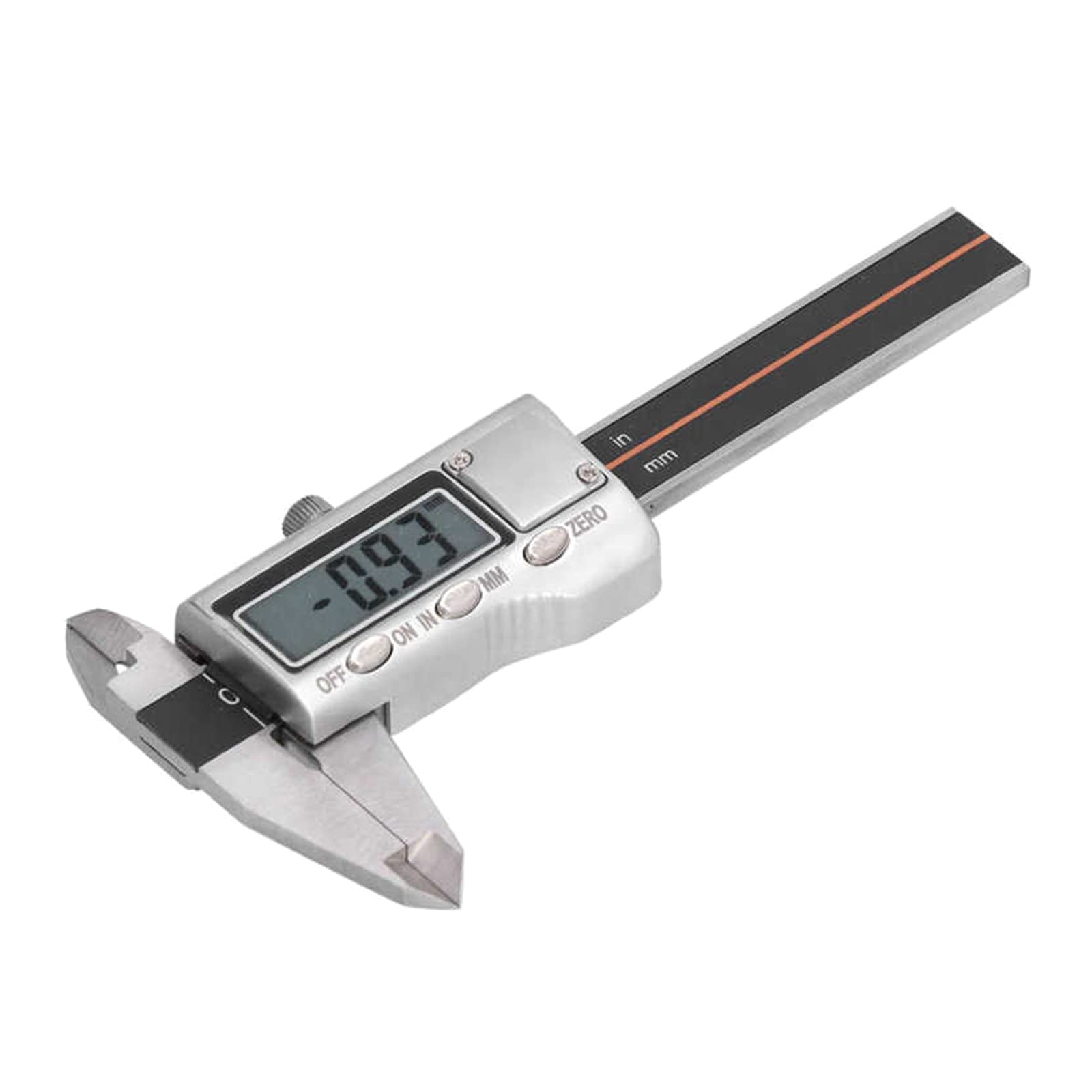 Outil de mesure en acier inoxydable - Micromètres numériques avec grand écran LCD - Outil de mesure pour la maison, le dessin, la physiothérapie pour la fabrication de bijoux, le travail du bois en