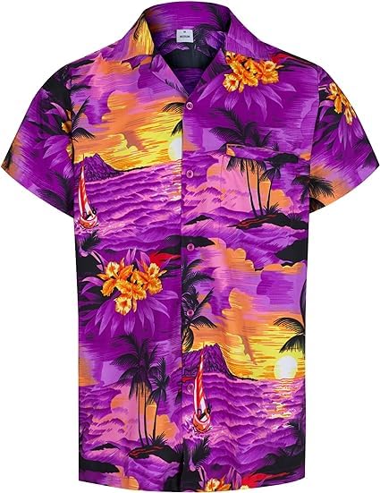 asbk Tropical Hawaiian Print Casual Shirt, Sizes M to 8XL-picture-40