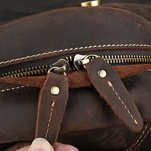 1pcs Backpack Retro Men's Bag Men's Backpack Large-capacity Travel Bag Trendy Youth(D)3