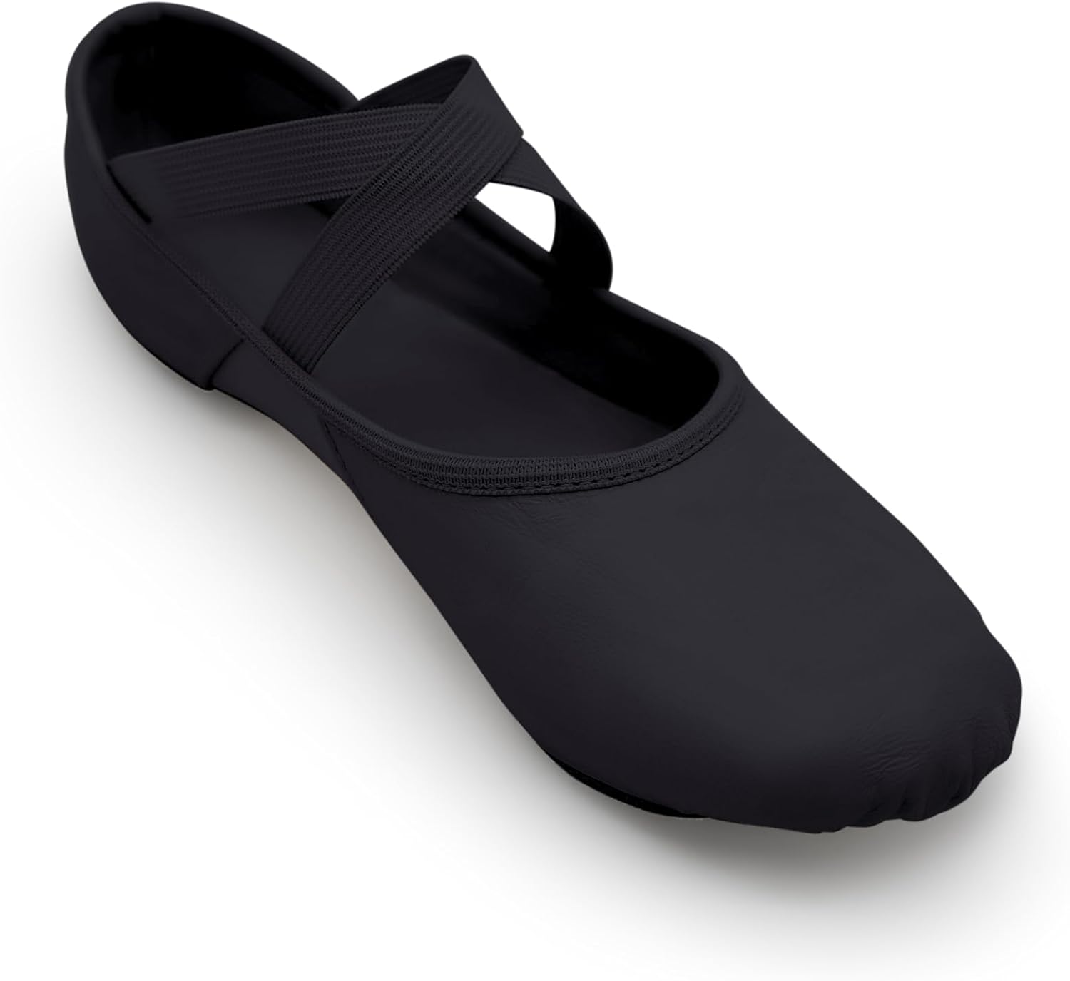 Capezio Womens Hanami Leather Ballet Shoe