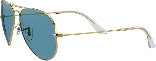 Vista 103 de Ray-Ban Rb3025 Classic Aviator - Lentes de sol clásicos de aviador Polarizado dorado/verde
