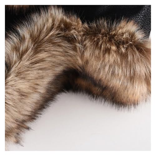 Sombrero de bombardero PU de gran tamaño cálido contra el frío 6