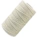 Corde De Coton Naturel 100m : Ficelle écru Pour Emballage, Bricolage, Cuisine - 1.2mm