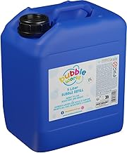 Bubble World- Bubble Word-Ricarica Sapone-Liquido Pronto all'Uso per Bolle e giocabolle-Ipoallergenico-Senza Parabeni e Privo di Glutine-Made in Italy, Colore Blu, 5 L, 103.645000