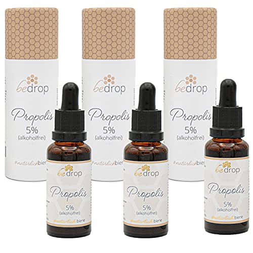 Propolis Tropfen ohne Alkohol - Propolis Extrakt auch für Kinder & Tiere geeignet - Reine Imker Qualität, alkoholfrei, keine Zusatzstoffe