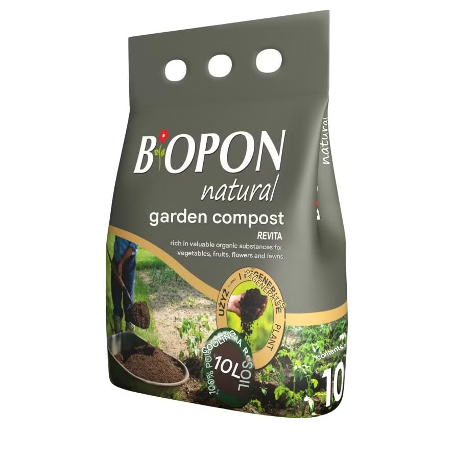 Organic Compost for Lush Gardens - Improves Soil Health Revita 10L