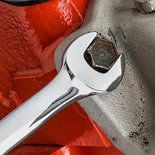 Image of Sulfar Power Action Power Action 14pcs Combination Wrench Set CWS01 CRV Nickel Plated Different Sizes Available from 8mm-24mm Alongwith Tool Bag (CWS01)