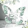 Thank You Gifts Thank You Plaque Appreciation Gifts for Teacher Gift for Women Mom Friends Coworker Sage Green Office Decor Butterfly Office Desk Decoration Accessories