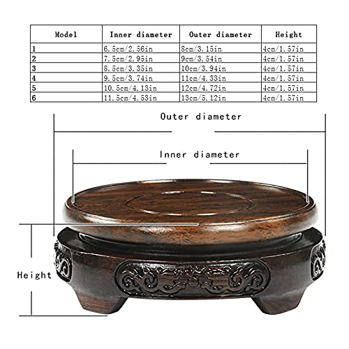Mejores review On-line Pedestal antiguo madera los mejores 5. 11 Imagen adicional