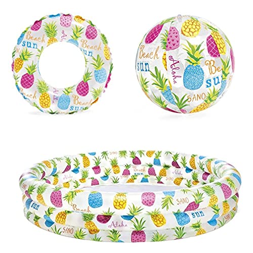 FINFFON Aufblasbarer Swimmingpool Tragbare Pool Baby Pool Inflatables Kit for Erwachsene Pool Party kangjia – Bild 7