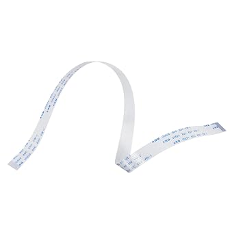 MECCANIXITY FFC FPC Flat Flexible Cable, 18 Pin 0.5mm Pitch 300mm Long A Type for LCD 3D Printer Camera DVD TV Laptop Audio Pack of 10
