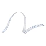 FFC FPC Flat Flexible Cable, 18 Pin 0.5mm Pitch 300mm Long (A Type) for LCD 3D Printer Camera DVD TV Laptop Audio Pack of 5