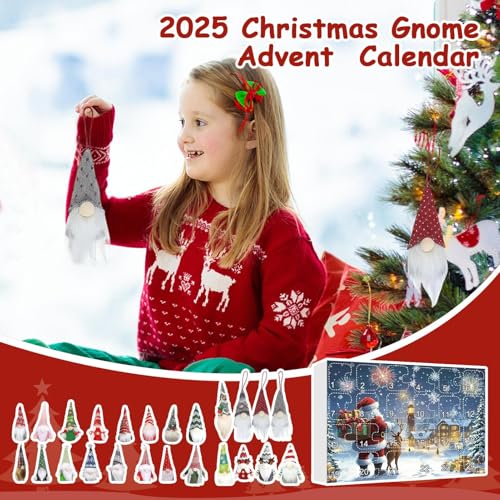 Pendentif en peluche de l'Avent : sublimez votre sapin de Noël chaque jour