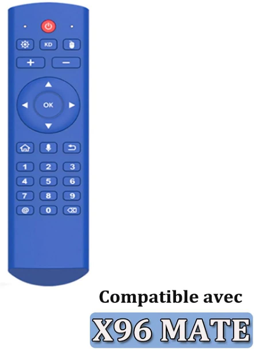 Telecomando TV Box, Per Android X96 / X96mini / X96w Sostituzione Del Telecomando Del Controller Ir Portatile 99090647