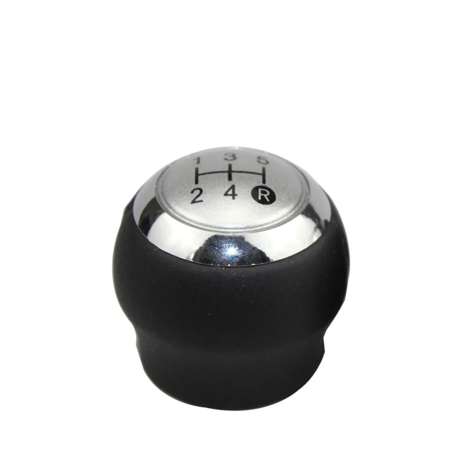 Vbbrswaad Gear Knob Car Gear Shift Knob Lever Handball 5/6 Speed for Toyota for Corolla for RAV4 for Avensis for Yaris for Verso for Auris for Aygo(Silvery 5 Speed)