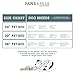 Paws & Pals Dog Bed for Pets & Cats - Bolster Foam Deluxe Bedding Cuddler Lounger Two-Toned Design for Travel, Home & Crate - Gray - 24 Inch
