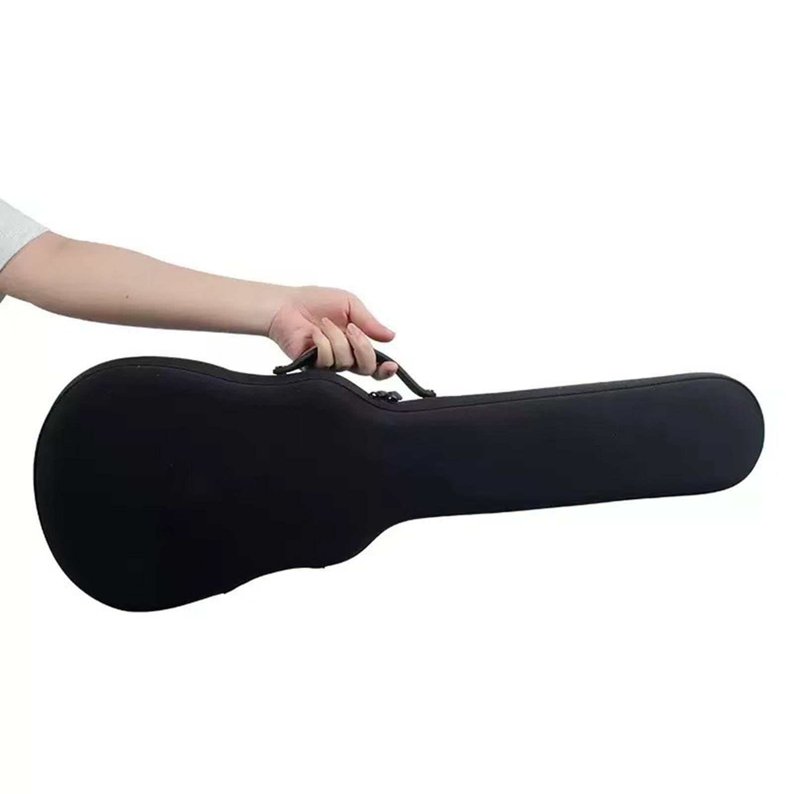 Ukulele Tasche Konzert Gepolsterte Wasserdichte Staubhülle Einzelschultergurt koffer mit Griff für Musikunterricht Reisen 65cmx23cm