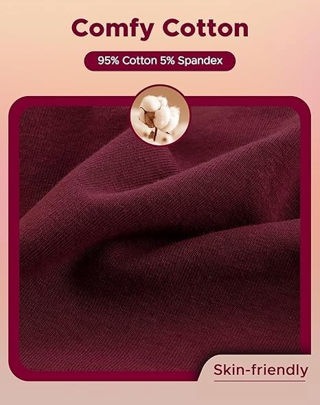 Image of DIVING DEEP High Waist Period Panty for Women| Leakproof Menstrual Underwear for Girls | Breathable Ultra-Soft Cotton Panties | Heavy Flow Protection Multi-Layer Reusable 2 Years (Pack of 3)
