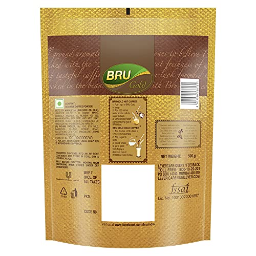Image of BRU Gold Instant Coffee 500 g